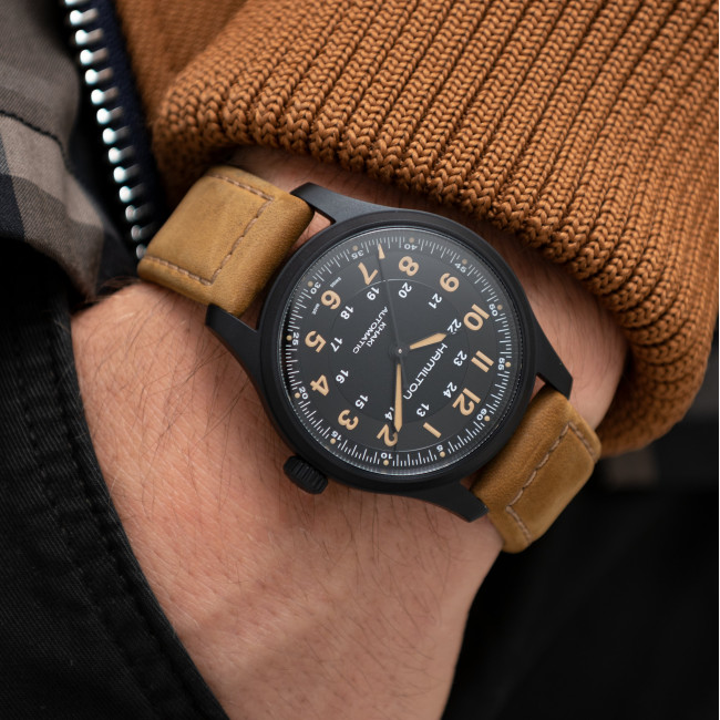 HAMILTON KHAKI FIELD TITANIUM H70665533