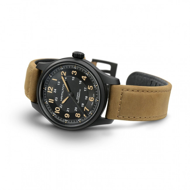 HAMILTON KHAKI FIELD TITANIUM