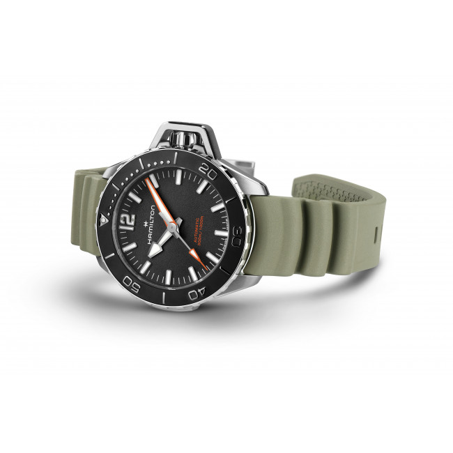 HAMILTON KHAKI NAVY FROGMAN AUTO H77455331