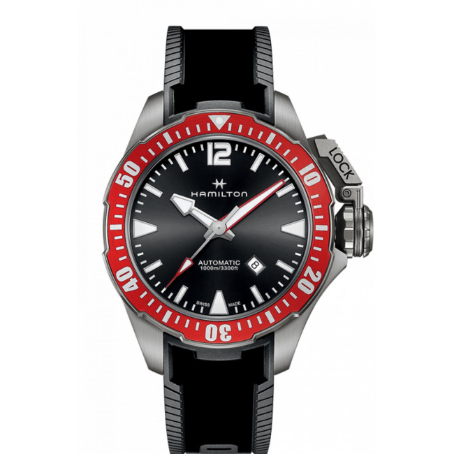 HAMILTON KHAKI NAVY FROGMAN TITANIUM AUTO