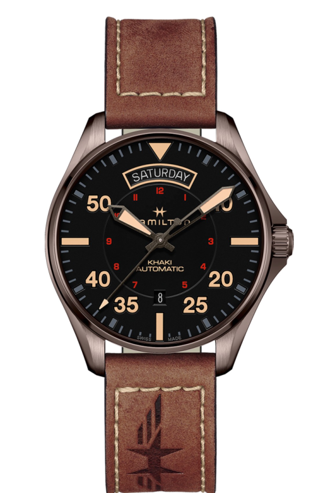 HAMILTON AVIATION KHAKI PILOT AUTO