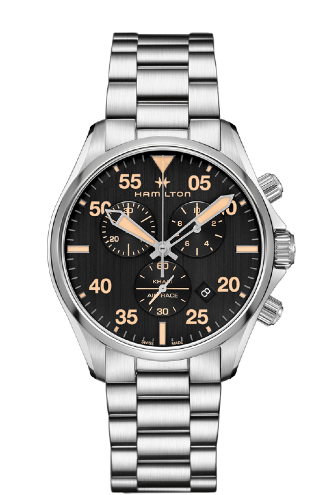 HAMILTON KHAKI PILOT CHRONO QUARZO