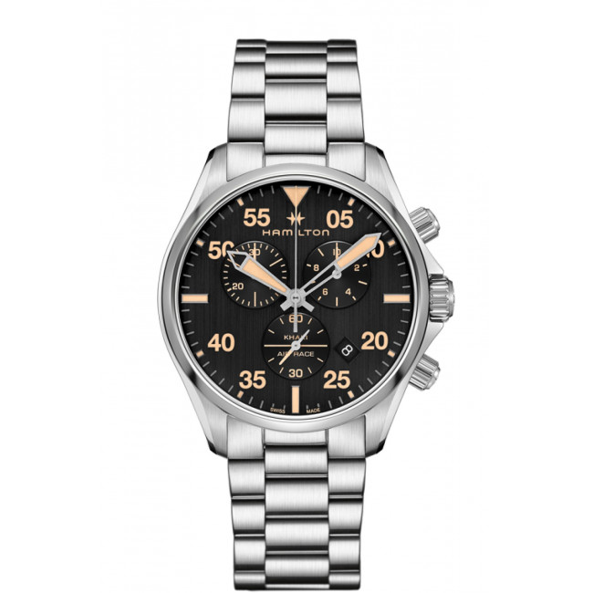 HAMILTON KHAKI PILOT CHRONO QUARZO