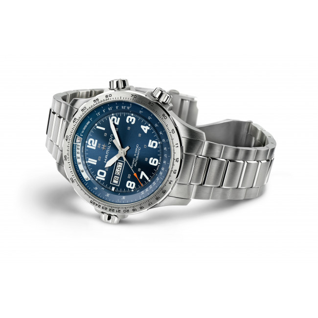 HAMILTON KHAKI X-WIND DAY DATE AUTO H77765141