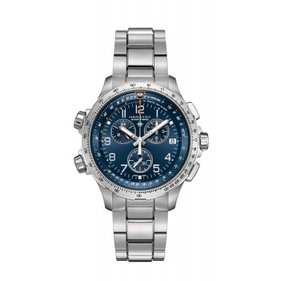 HAMILTON KHAKI X-WIND GMT CHRONO QUARTZ