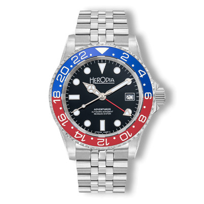 HERODIA ADVENTURER GMT PEPSI