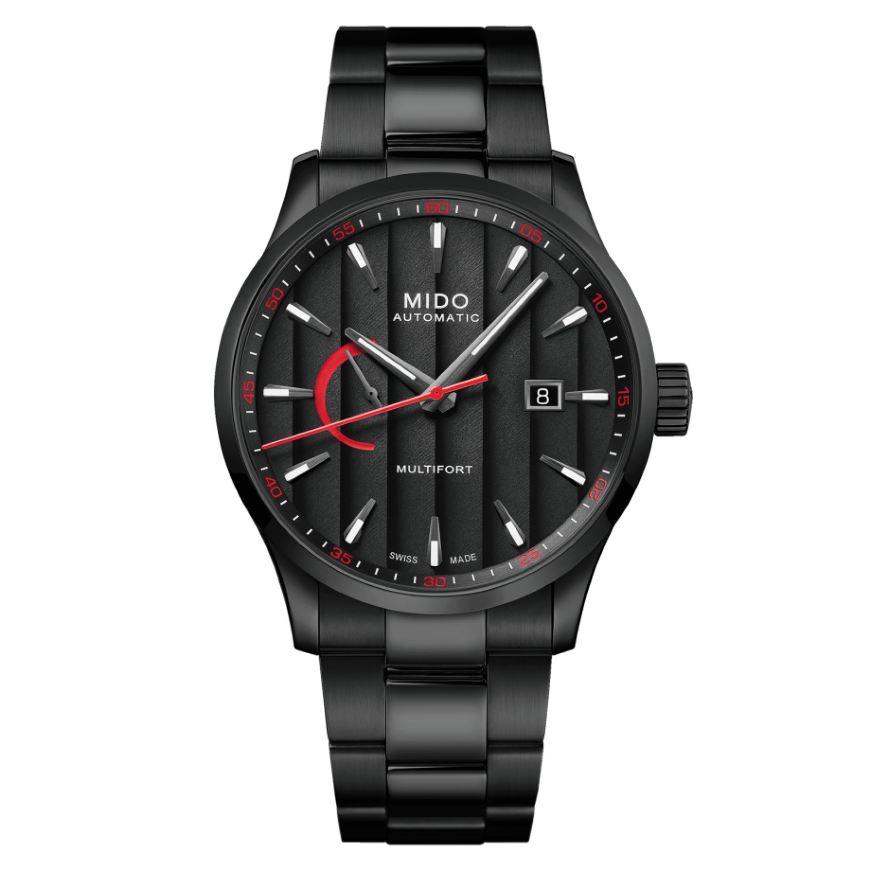 MIDO MULTIFORT POWER RESERVE RED