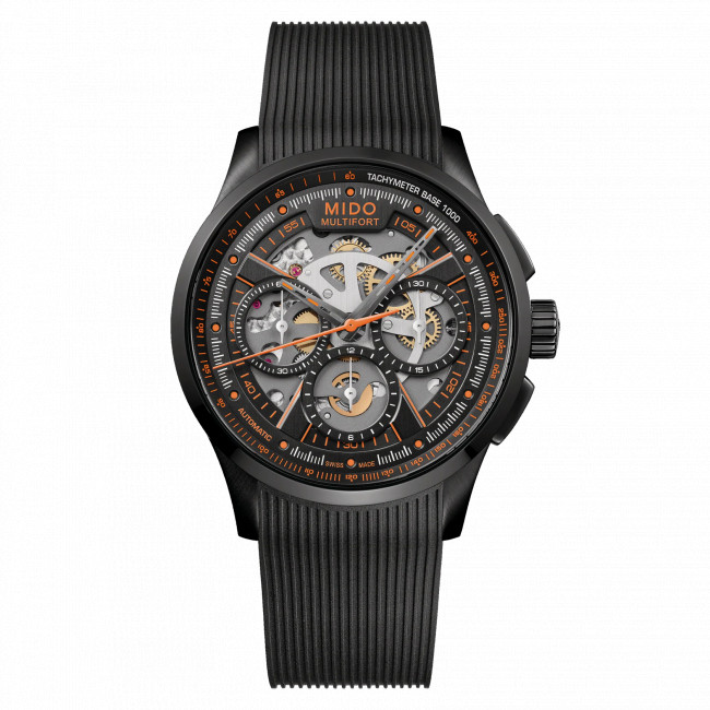 Mido Multifort Skeleton Chronograph M038.662.37.050.00
