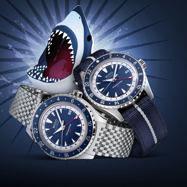 MIDO OCEAN STAR GMT M0268291804100