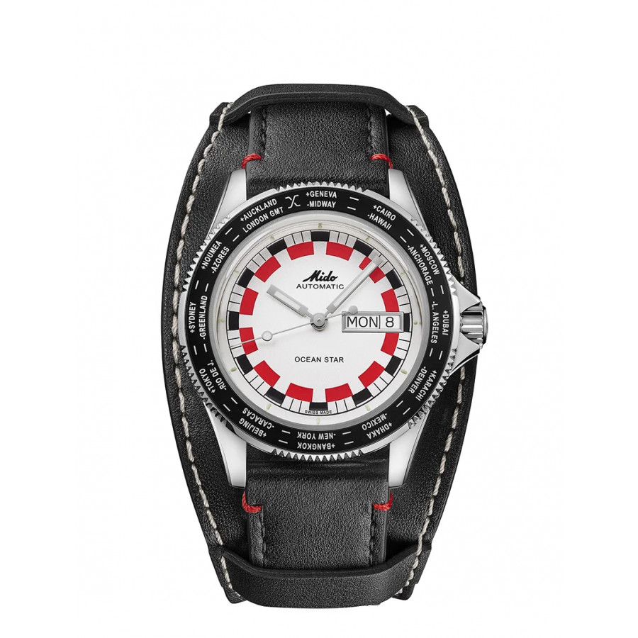 MIDO OCEAN STAR WORLDTIMER 