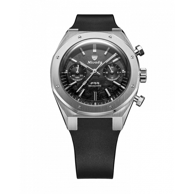 NIVADA F77 SST CHRONO MECAQUARTZ CARBON MK2 - 38 MM 68002Q77-DR