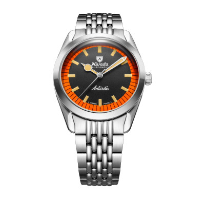 NIVADA GRENCHEN ANTARCTIC BLACK & ORANGE 38 mm