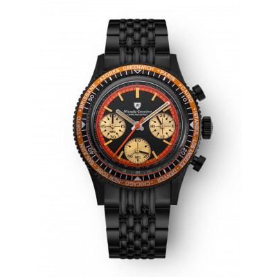 NIVADA GRENCHEN CHRONOKING MECAQUARTZ NERO