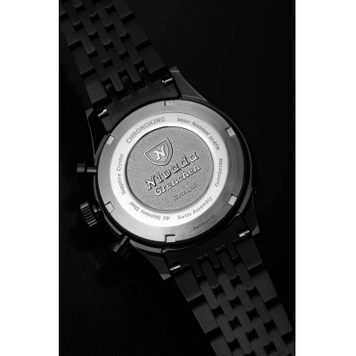 NIVADA GRENCHEN CHRONOKING MECAQUARTZ NERO