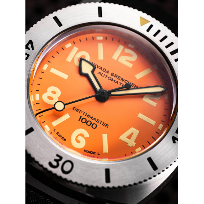 NIVADA GRENCHEN ORANGE DEPTHMASTER 14127A01