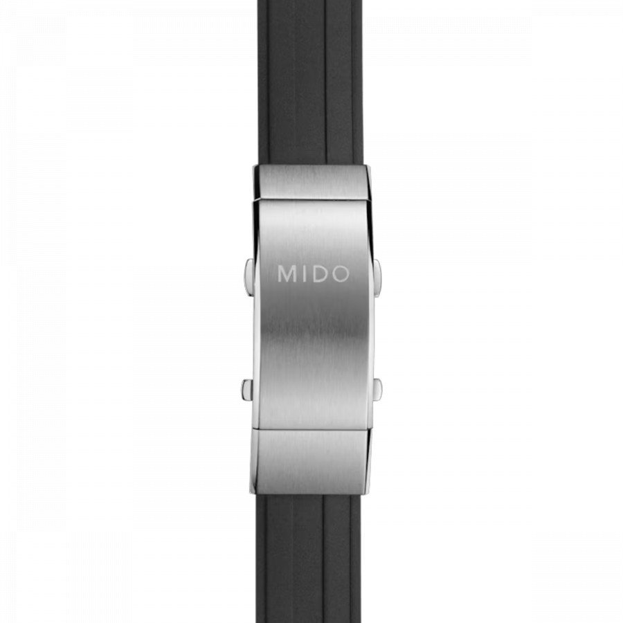 MIDO Ocean Star 200 cinturino in gomma nera 21mm M852.019.956