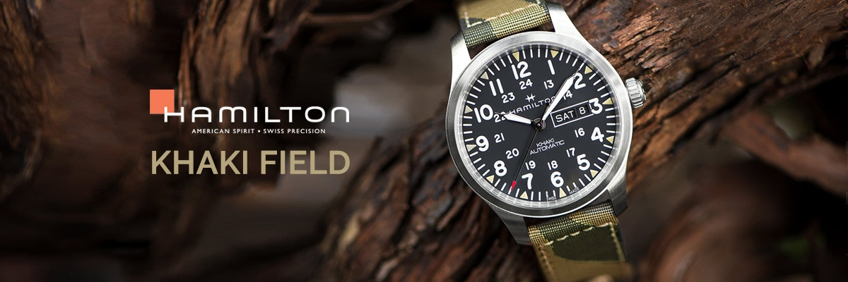 Nuovi Hamilton Khaki Field Day-Date Auto