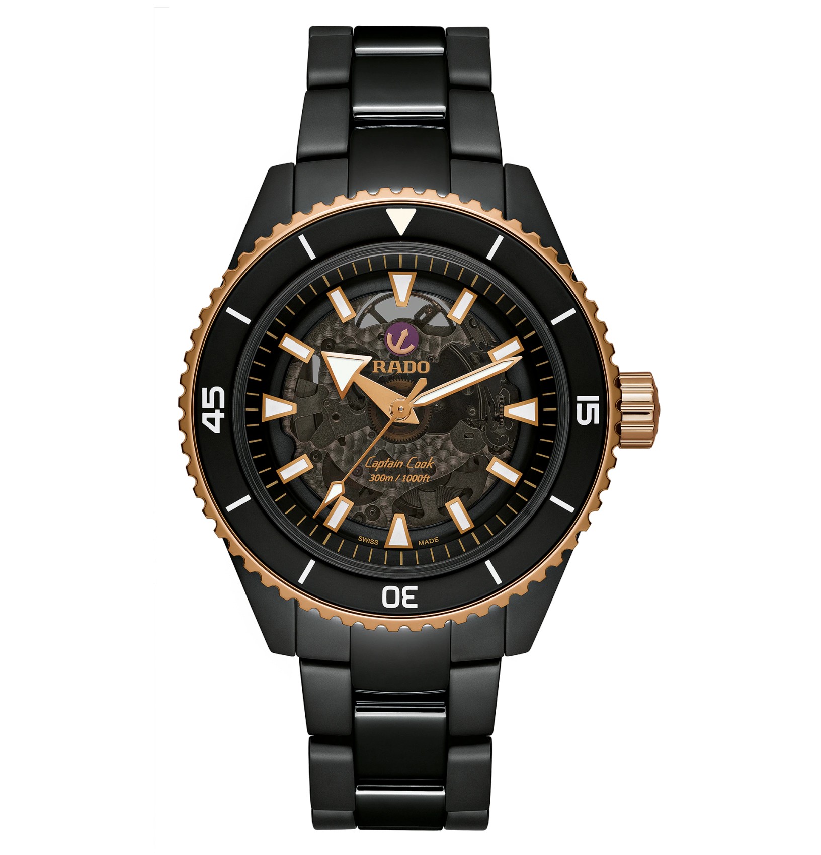 RADO CAPTAIN COOK HIGH-TECH CERAMIC