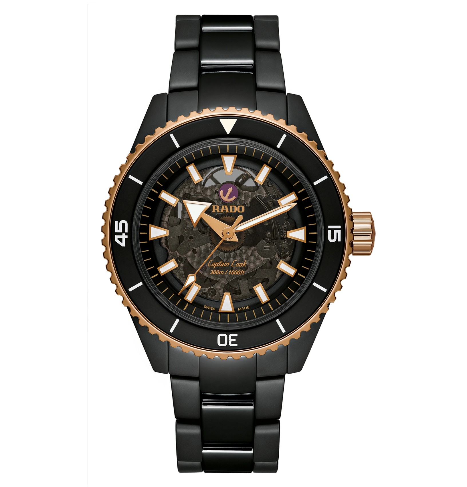 RADO CAPTAIN COOK HIGH-TECH CERAMIC