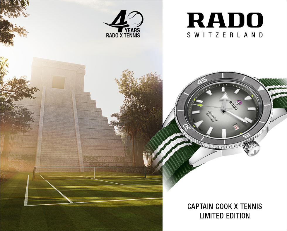rado captain cook tennis