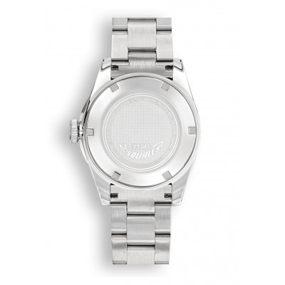 SQUALE 1545 STEEL BLACK BRACELET