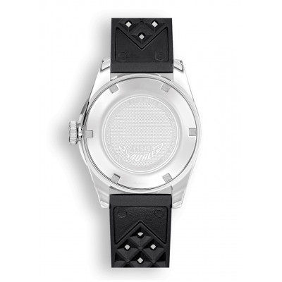 SQUALE 1545 STEEL BLACK RUBBER