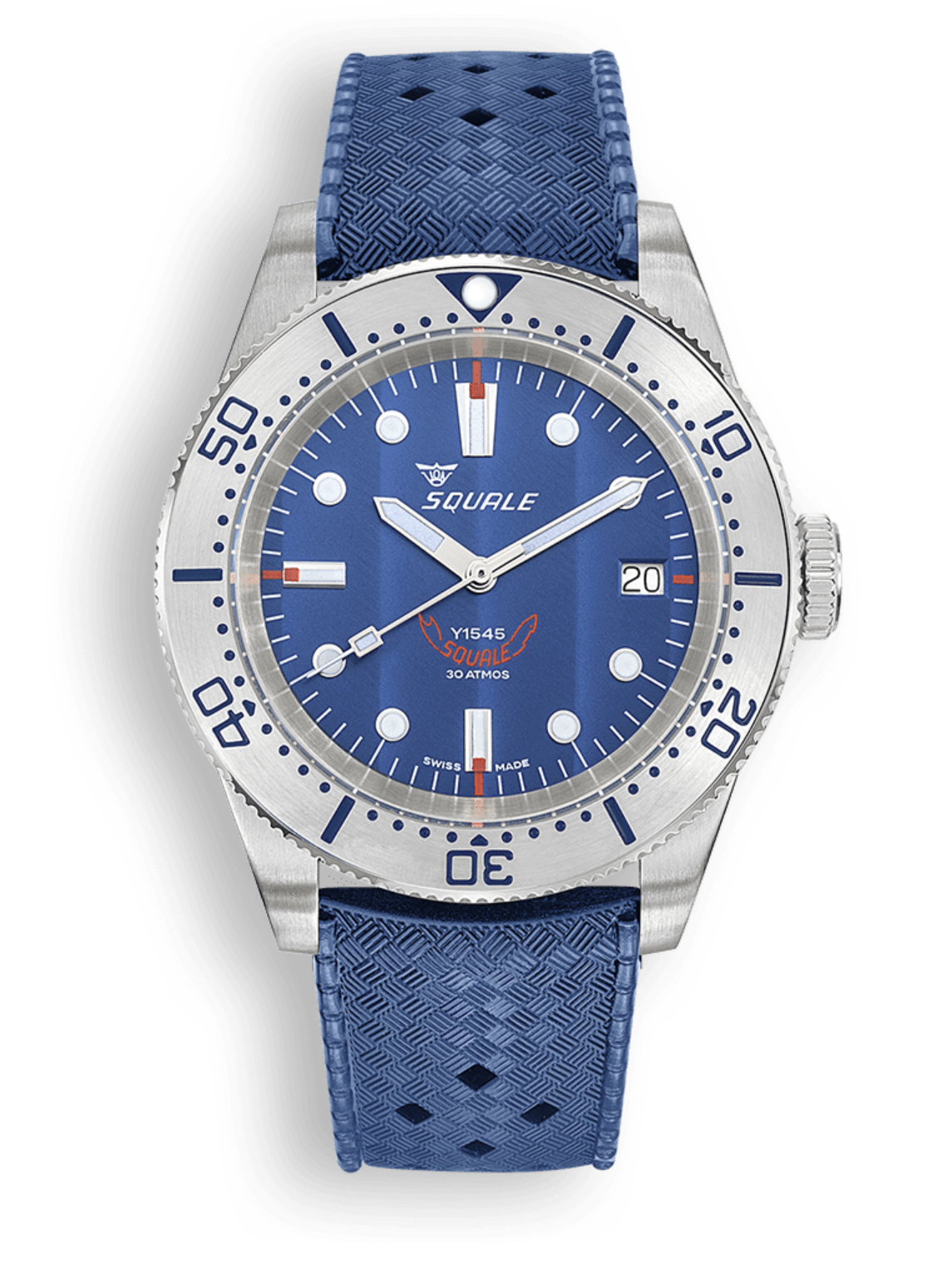 SQUALE 1545 STEEL BLUE RUBBER