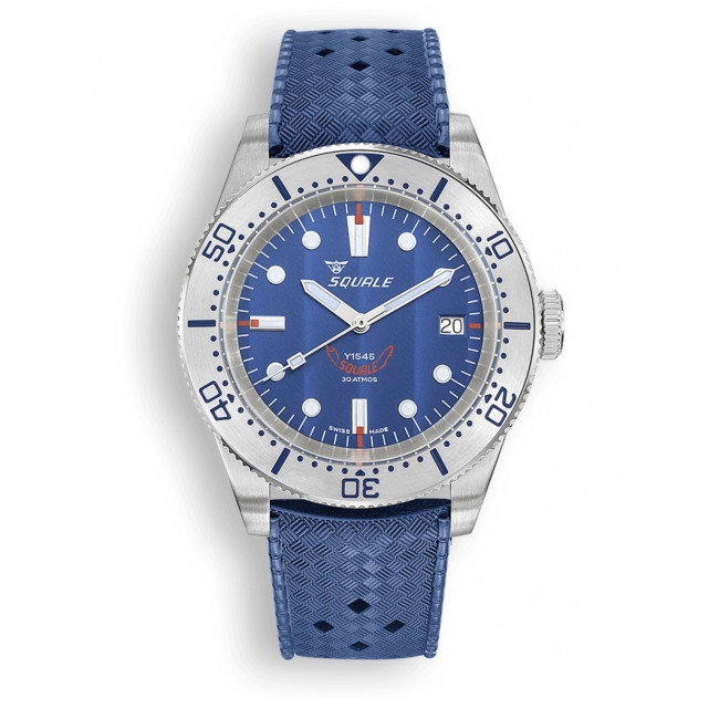 SQUALE 1545 STEEL BLUE RUBBER 1545SSBLCHTB