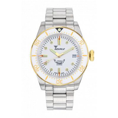 SQUALE 1545 White Bracelet