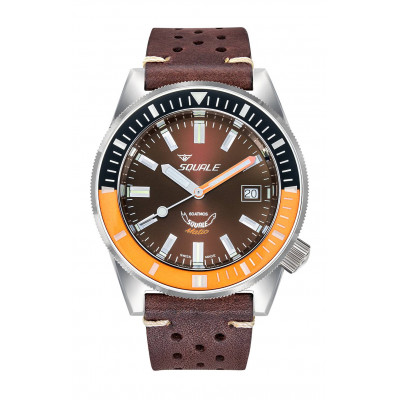 SQUALE MATIC CHOCOLATE LEATHER