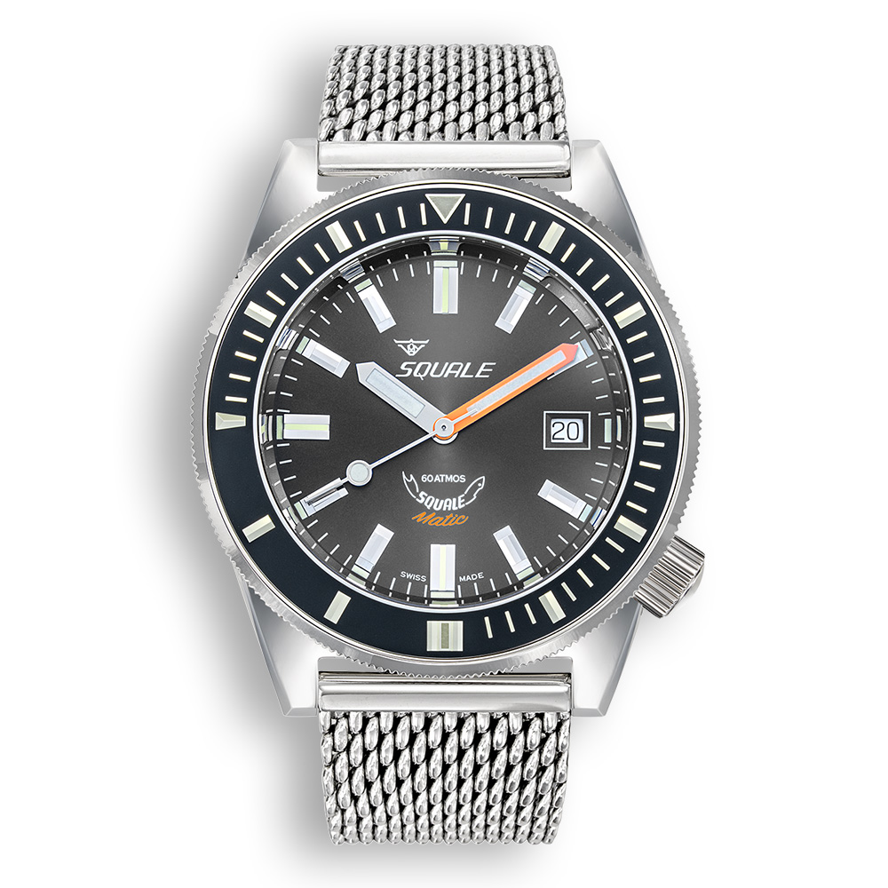 SQUALE MATIC GREY MESH