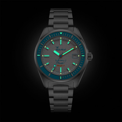 SQUALE MATIC S LIGHT BLUE BRACELET
