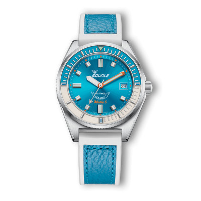 SQUALE MATIC S LIGHT BLUE HYDROLEATHER