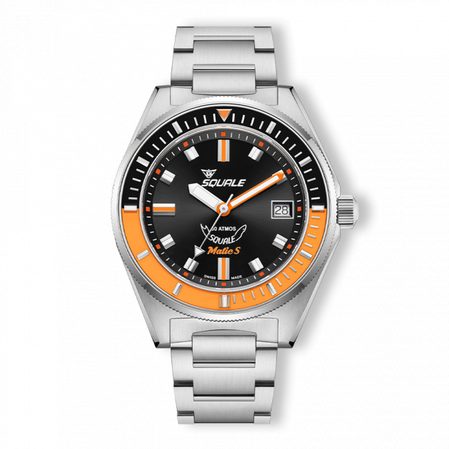 SQUALE MATIC S ORANGE BRACELET MATICBKOBK.SSBX
