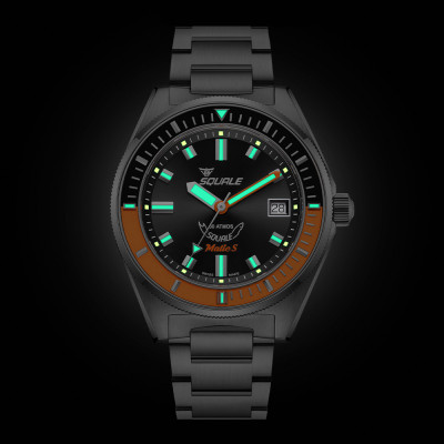 SQUALE MATIC S ORANGE BRACELET 