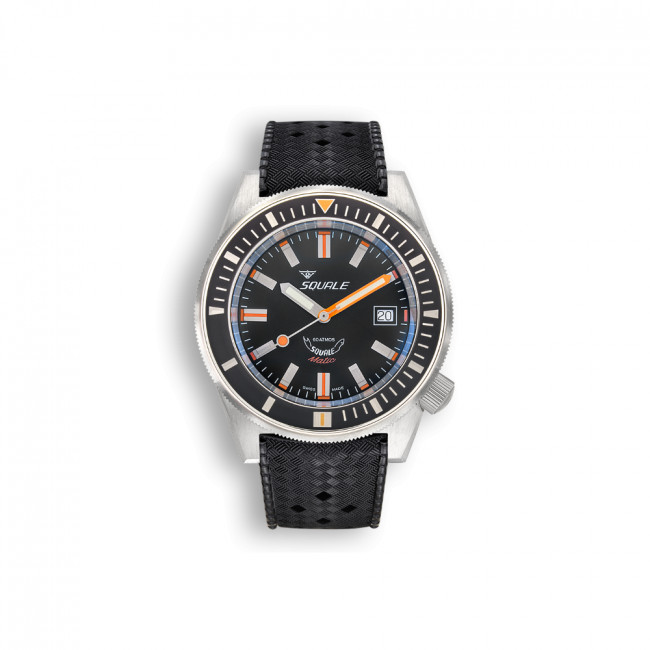 SQUALE MATIC SATIN BLACK RUBBER MATICXSG.HT