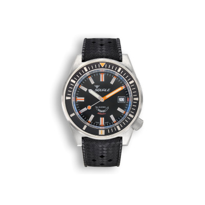 SQUALE MATIC SATIN BLACK RUBBER