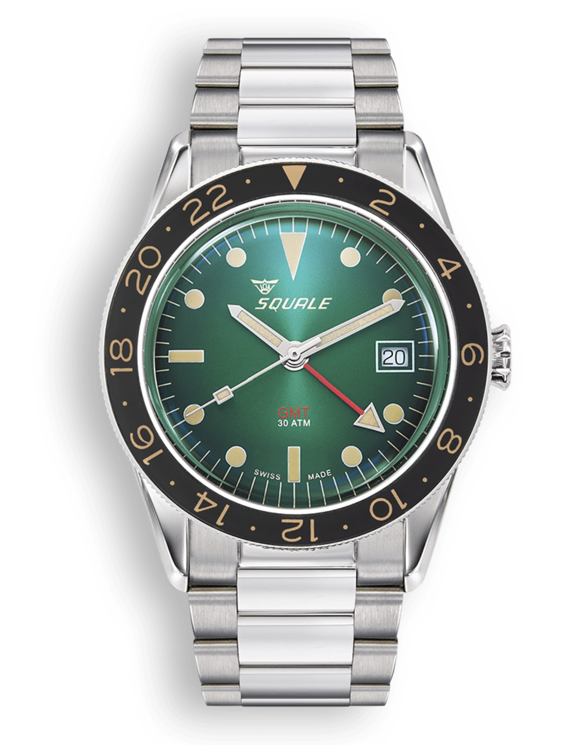SQUALE SUB-39 GMT VINTAGE GREEN