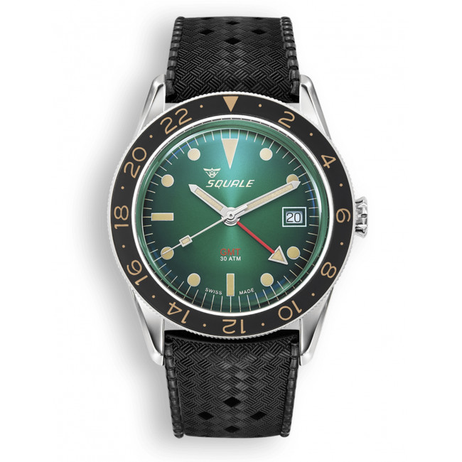 SQUALE SUB-39 GMT VINTAGE GREEN SUB39GMGRHT