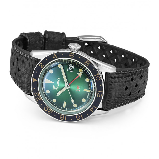 SQUALE SUB-39 GMT VINTAGE GREEN SUB39GMGRHT