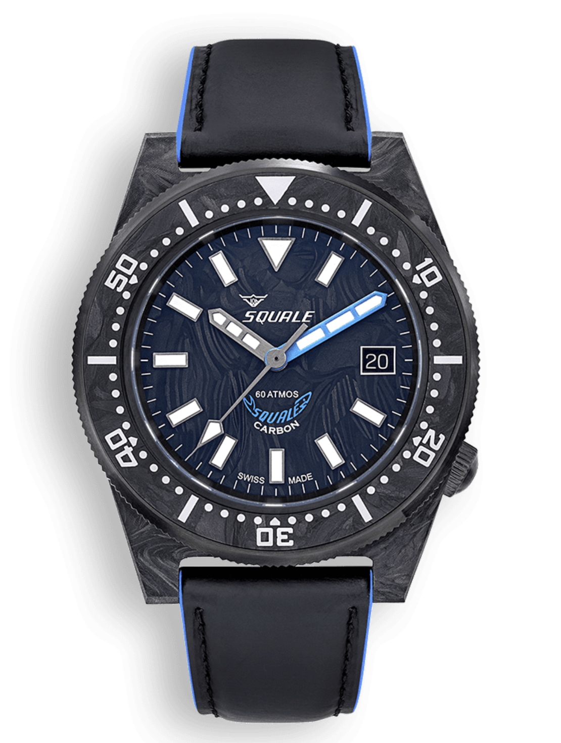 SQUALE T-183 FORGED CARBON BLUE