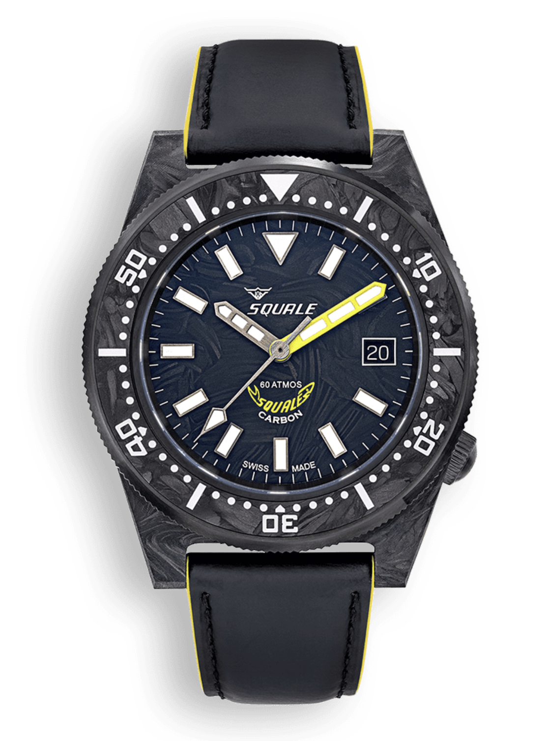 SQUALE T-183 FORGED CARBON YELLOW