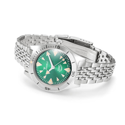 SUPER SQUALE BIG ARROWS GREEN BRACELET