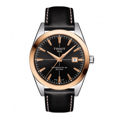TISSOT GENTLEMAN POWERMATIC 80 SILICIUM SOLID 18K GOLD BEZEL