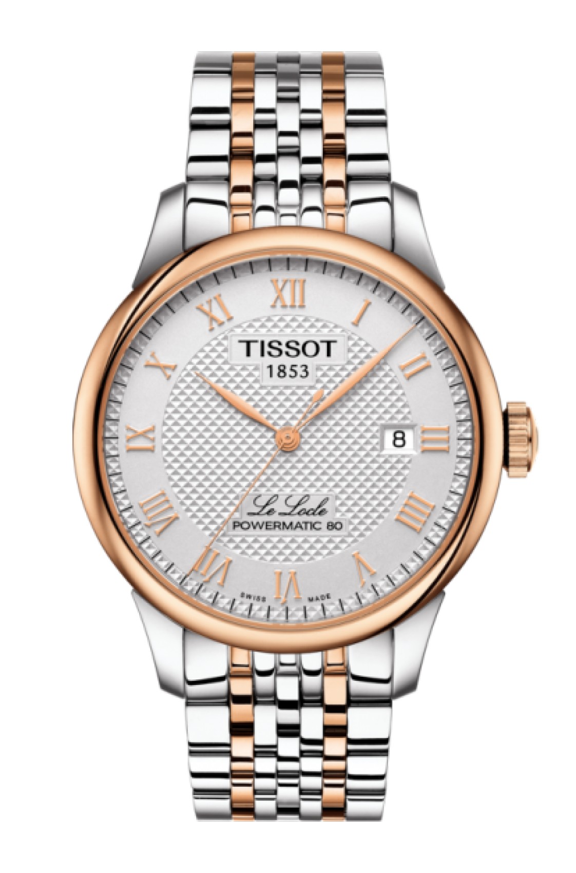 TISSOT LE LOCLE POWERMATIC 80 BICOLORE