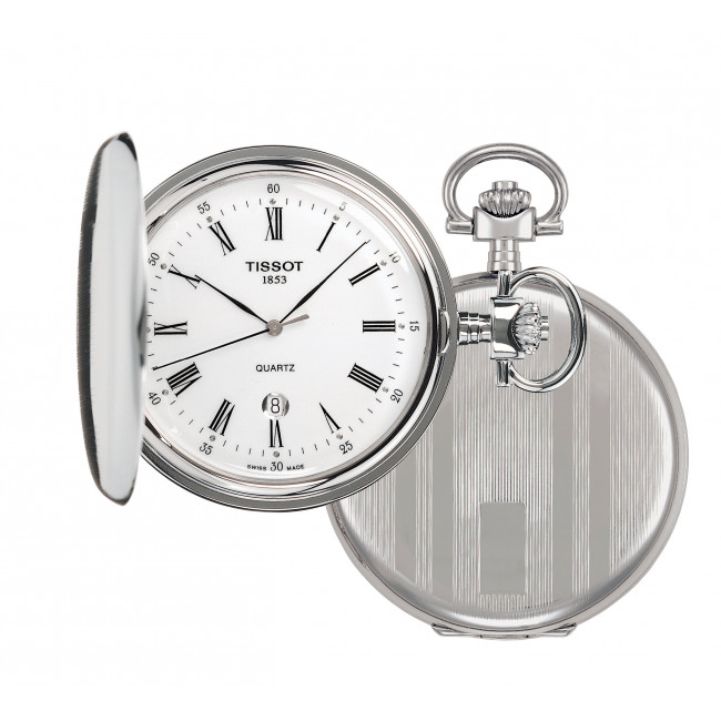 TISSOT POCKET SAVONNETTE QUARZO RIGHE