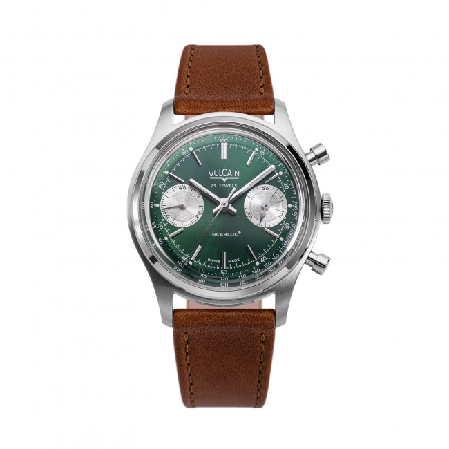 VULCAIN CHRONOGRAPH GREEN 640109A90BAC207