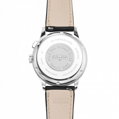 VULCAIN MONOPUSHER HERITAGE TURQUOISE 650167A38.BAC201