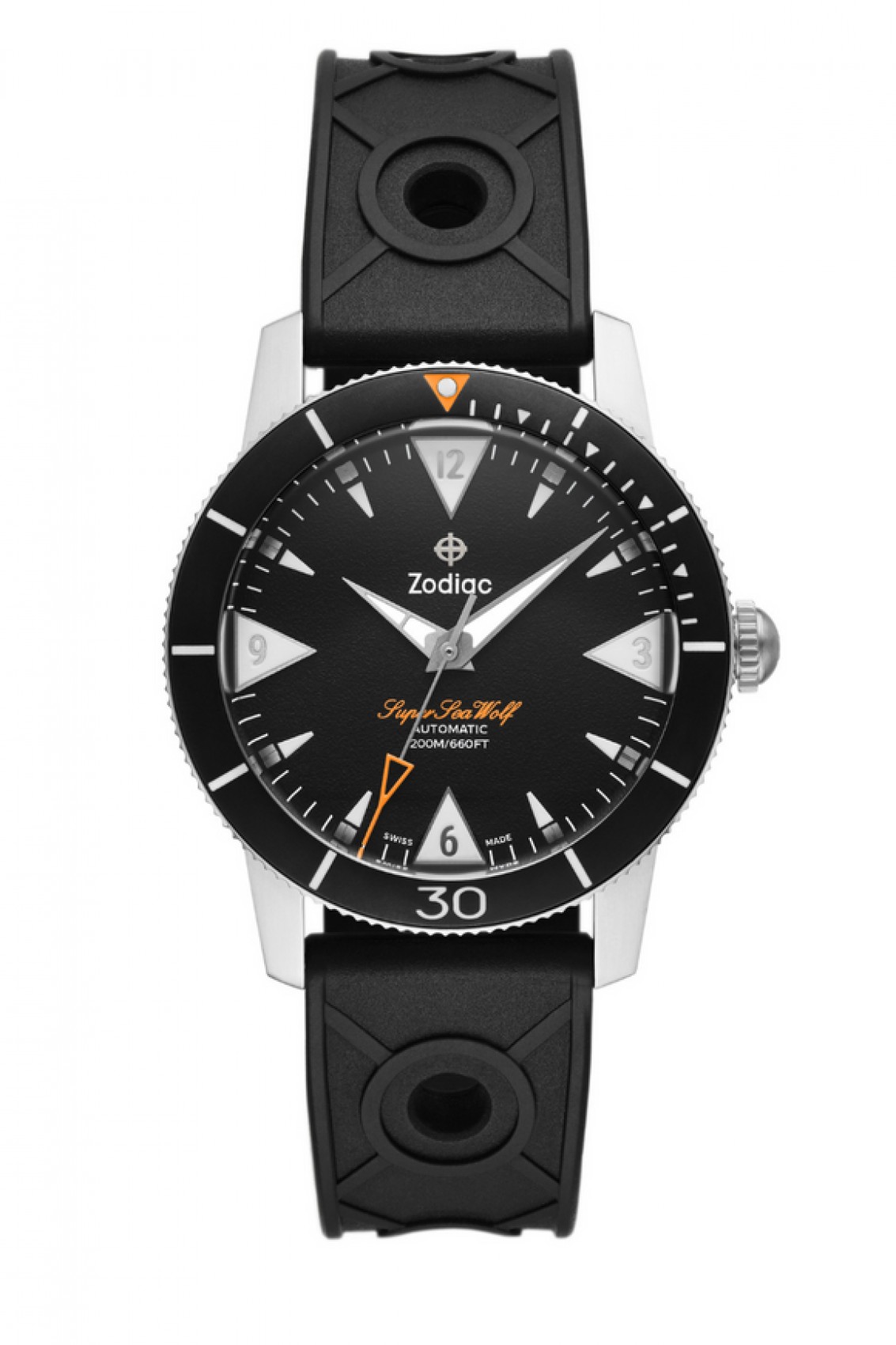 ZODIAC SUPER SEA WOLF 53 SKIN BLACK RUBBER